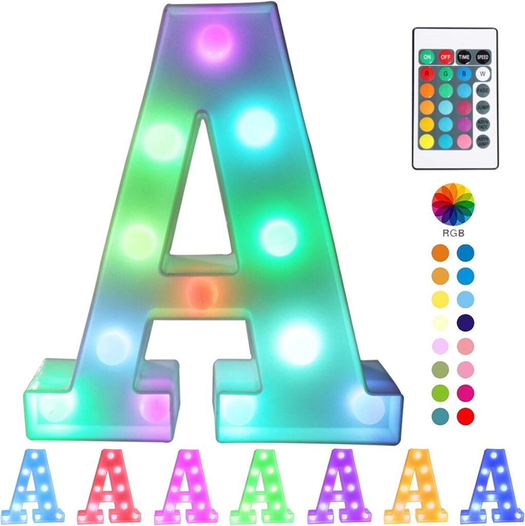 Pooqla Marquee Letter Light
