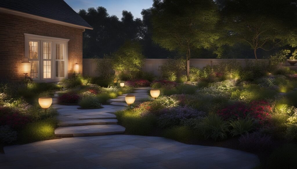 garden lighting ideas