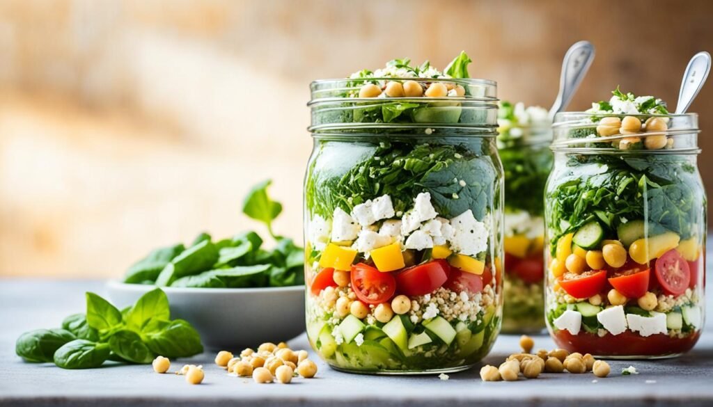 mason jar salad